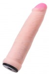 Телесная насадка для страпона Ryder - 17,9 см. фото 1 — pink-kiss
