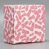 Сборная подарочная коробка «Паттерн» - 15 х 15 х 7 см. фото 1 — pink-kiss