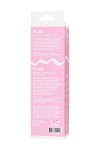 Мятный рельефный вибратор с клиторальной стимуляцией Flax - 17,5 см. фото 9 — pink-kiss