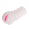 Рифленый мастурбатор-вагина из реалистичного материала фото 1 — pink-kiss