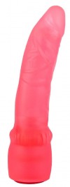 Гелевая насадка для страпона - 19,3 см. фото 1 — pink-kiss