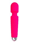 Розовый жезловый вибратор Peony - 20,5 см. фото 1 — pink-kiss
