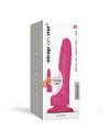 Розовый фаллоимитатор Strap-On-Me Sliding Skin Realistic Dildo size S фото 3 — pink-kiss