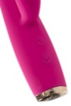 Ярко-розовый вибратор-кролик G-Hawker - 19,5 см. фото 14 — pink-kiss