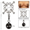 Металлические утяжеленные зажимы для сосков Grips 4-Point Weighted Nipple Press фото 3 — pink-kiss