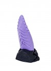 Фиолетовый стимулятор "Язык дракона" - 20,5 см. фото 2 — pink-kiss