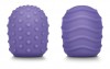 Набор из 2 фиолетовых текстурированных насадок для Le Wand Petite фото 1 — pink-kiss