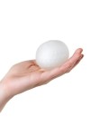 Прозрачный мастурбатор-шарик с пупырышками фото 6 — pink-kiss