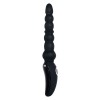 Черная анальная виброелочка Magic Stick - 22,6 см. фото 2 — pink-kiss