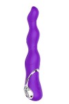 Фиолетовый изогнутый вибратор NAGHI NO.18 RECHARGEABLE 3 MOTOR VIBE - 15 см. фото 3 — pink-kiss