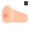 Реалистичный мастурбатор-вагина телесного цвета с вибрацией фото 1 — pink-kiss