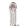 Насадка-удлинитель с кольцом для мошонки Nubby Sleeve - 12 см. фото 1 — pink-kiss