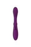 Фиолетовый вибратор-кролик G-Spotter - 19,5 см. фото 5 — pink-kiss