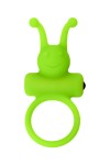 Зеленое эрекционное виброкольцо на пенис Cock Ring фото 3 — pink-kiss