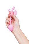 Розовый вагинальный шарик Aster фото 3 — pink-kiss