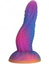 Фантазийный фаллоимитаторна присоске - 20 см. фото 1 — pink-kiss
