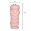Мастурбатор-вагина с эффектом смазки CRAZY BULL фото 5 — pink-kiss