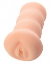 Мастурбатор-вагина Virgin с вибрацией фото 1 — pink-kiss