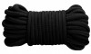 Черная веревка для связывания Thick Bondage Rope -10 м. фото 1 — pink-kiss