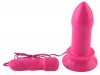 Розовая вибровтулка на присоске POPO Pleasure - 14 см. фото 2 — pink-kiss
