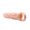 Телесная насадка на пенис с подхватом MEN EXTENTSION - 17 см. фото 3 — pink-kiss