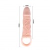 Телесная насадка на пенис с подхватом MEN EXTENTSION - 17 см. фото 5 — pink-kiss