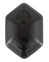 Черный вибростимулятор простаты Butt Plug с функцией расширения - 10,7 см. фото 7 — pink-kiss