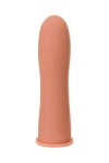 Насадка на фаллос с имитацией пирсинга Extreme Sleeve 001 M-size - 14,7 см. фото 4 — pink-kiss