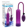 Фиолетовая ручная вакуумная помпа MAX VERSION фото 2 — pink-kiss