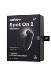 Черный вибростимулятор клитора Satisfyer Spot On 2 фото 8 — pink-kiss