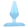 Голубая анальная пробка Gum Drops Plug - 6,6 см. фото 1 — pink-kiss