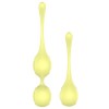 Набор желтых вагинальных шариков Lemon Squeeze фото 3 — pink-kiss