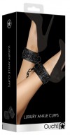 Черные поножи Luxury Ankle Cuffs фото 2 — pink-kiss
