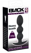 Тяжелая анальная елочка Heavy Beads - 13,3 см. фото 4 — pink-kiss