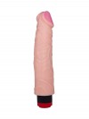 Рельефный вибромассажёр ART-Style №3 - 22,5 см. фото 3 — pink-kiss