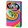 Презервативы Sagami Miracle Fit - 10 шт. фото 1 — pink-kiss