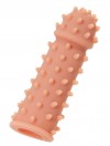 Насадка на фаллос с шипами и бугорками Extreme Sleeve 003 M-size - 14,7 см. фото 1 — pink-kiss