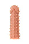 Насадка на фаллос с шипами и бугорками Extreme Sleeve 003 M-size - 14,7 см. фото 2 — pink-kiss