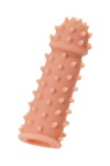 Насадка на фаллос с шипами и бугорками Extreme Sleeve 003 M-size - 14,7 см. фото 5 — pink-kiss