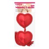 Красные пэстисы-сердечки с пышными кисточками фото 2 — pink-kiss