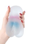 Прозрачный реалистичный мастурбатор Juicy Pussy Crystal Wave фото 5 — pink-kiss