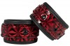 Красно-черные поножи Luxury Ankle Cuffs фото 1 — pink-kiss
