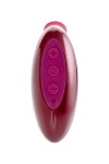 Бордовый вакуумный стимулятор клитора Myrty фото 2 — pink-kiss