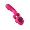 Розовый изогнутый вибромассажер Moon Vibrator - 21,1 см. фото 7 — pink-kiss