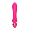 Розовый изогнутый вибромассажер Moon Vibrator - 21,1 см. фото 9 — pink-kiss