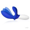 Синий вибромассажёр простаты Loki Wave Federal Blue с отростком для стимуляции промежности - 19,6 см. фото 3 — pink-kiss