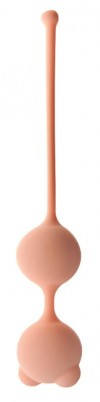 Бежевые вагинальные шарики Beta фото 1 — pink-kiss