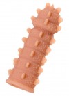 Насадка на фаллос с шипами и продолговатыми бугорками Extreme Sleeve 004 M-size - 14,7 см. фото 1 — pink-kiss