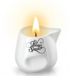 Массажная свеча с ароматом персика Bougie Massage Gourmande Pêche - 80 мл. фото 3 — pink-kiss