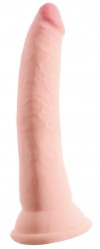 Телесный фаллоимитатор на присоске 7" Triple Density Cock - 21 см. фото 1 — pink-kiss